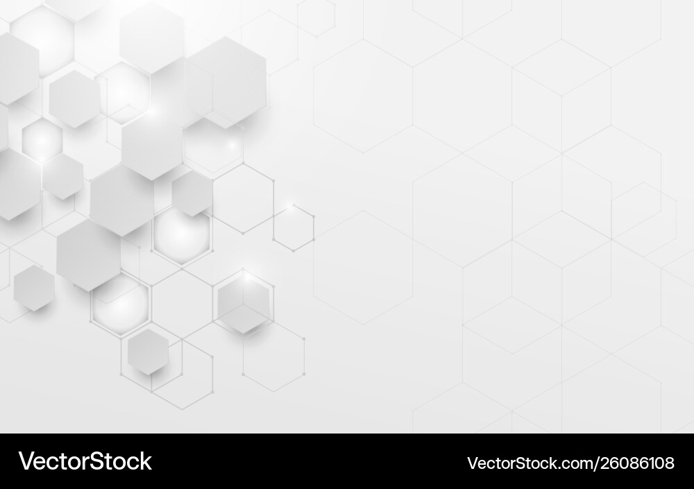 Modern Geometric Tech Background Vector Image