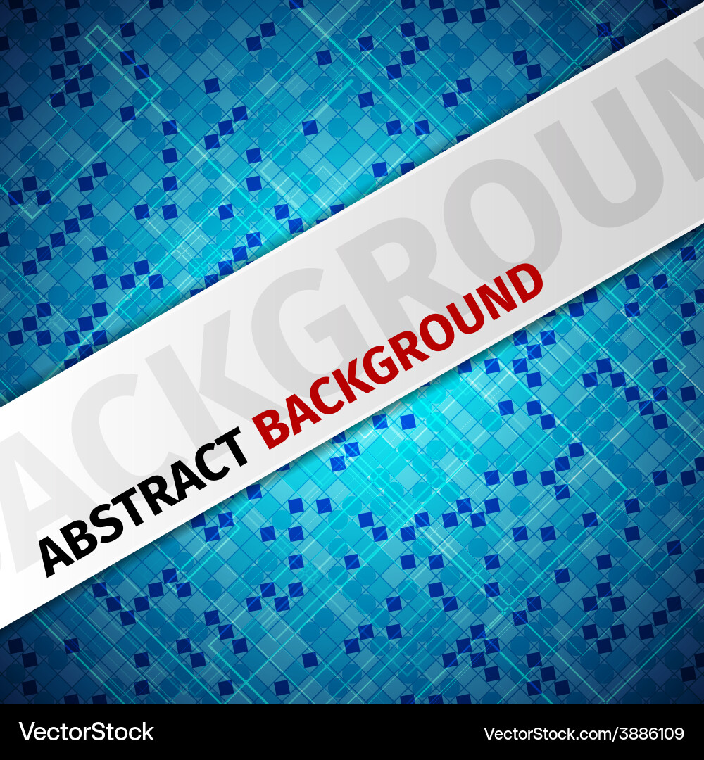 Abstract pixels background vector image