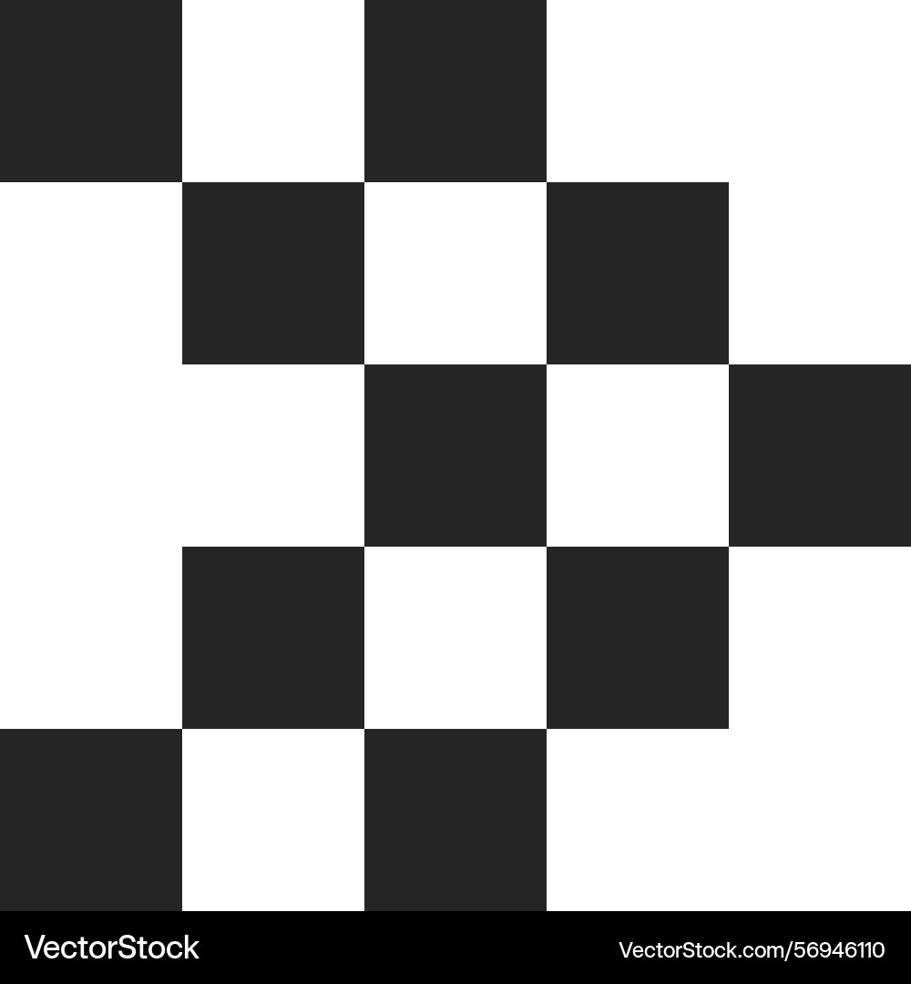 Checkered pattern forming an arrow pointing Checkered pattern forming an arrow pointing Vector Image