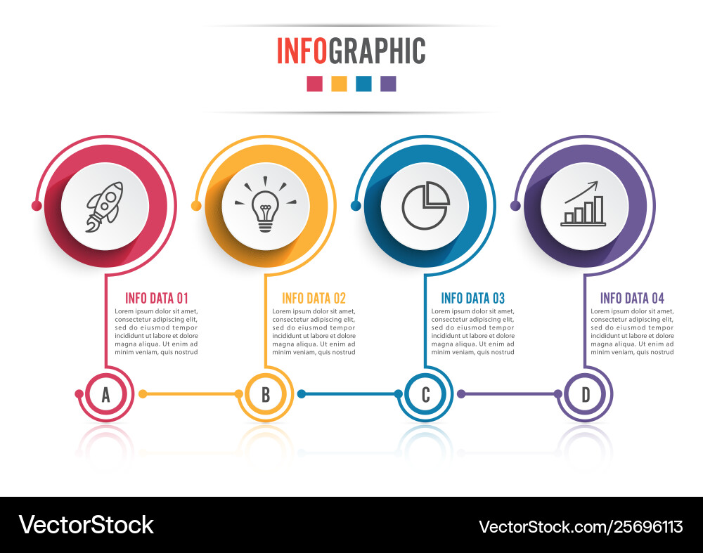 Marketing & Workflow Icons Vector Image