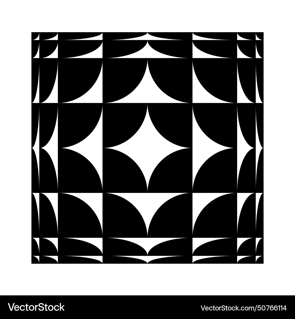 Geometric dynamic square Geometric dynamic square Vector Image