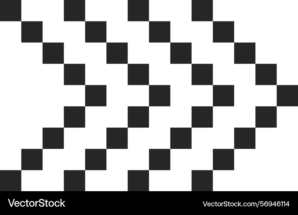 Pixelated arrow pointing to the right created Pixelated arrow pointing to the right created vector image