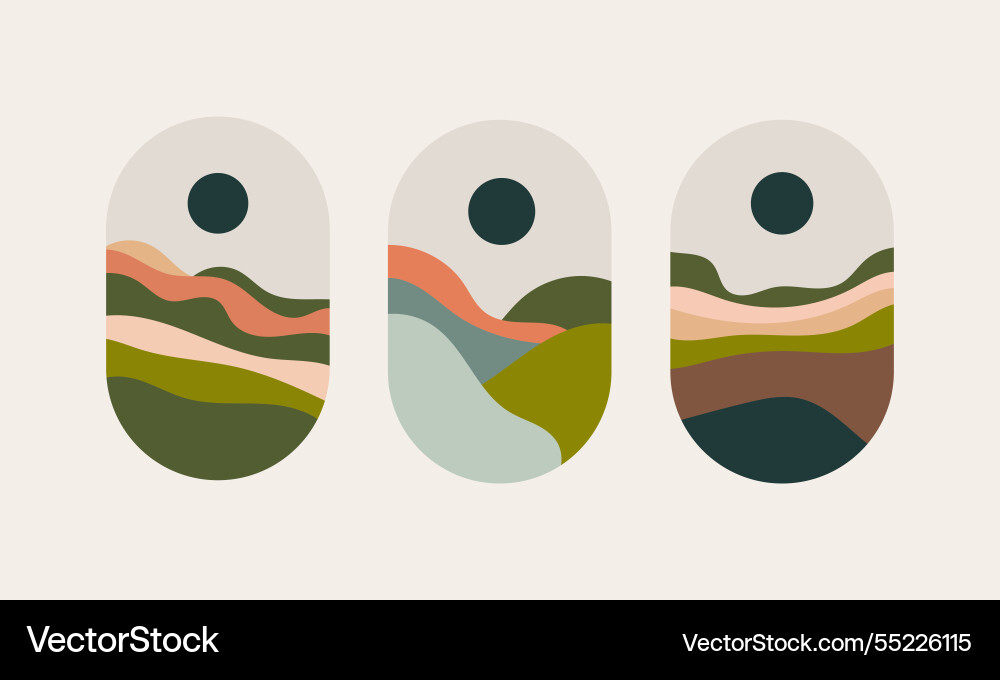 Modern abstraction with soft Modern abstraction with soft Vector Image