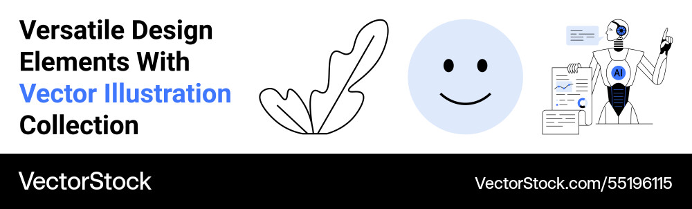 Robot analyzing data with graphs and smile Robot analyzing data with graphs and smile vector image