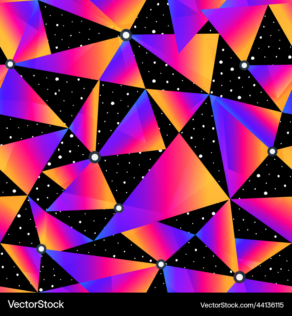 Triangle geometric seamless pattern with space Triangle geometric seamless pattern with space vector image