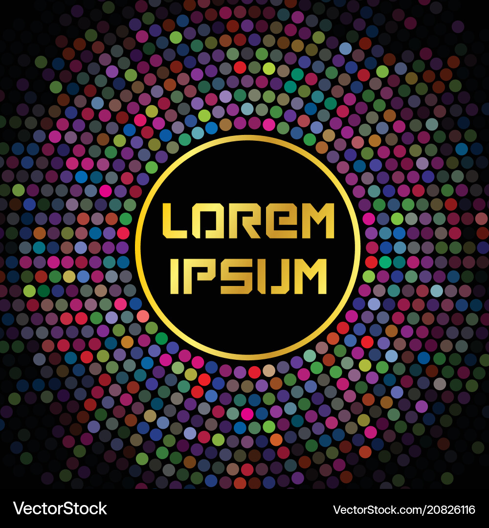 Abstract Mosaic Background - Colorful & Dynamic vector image