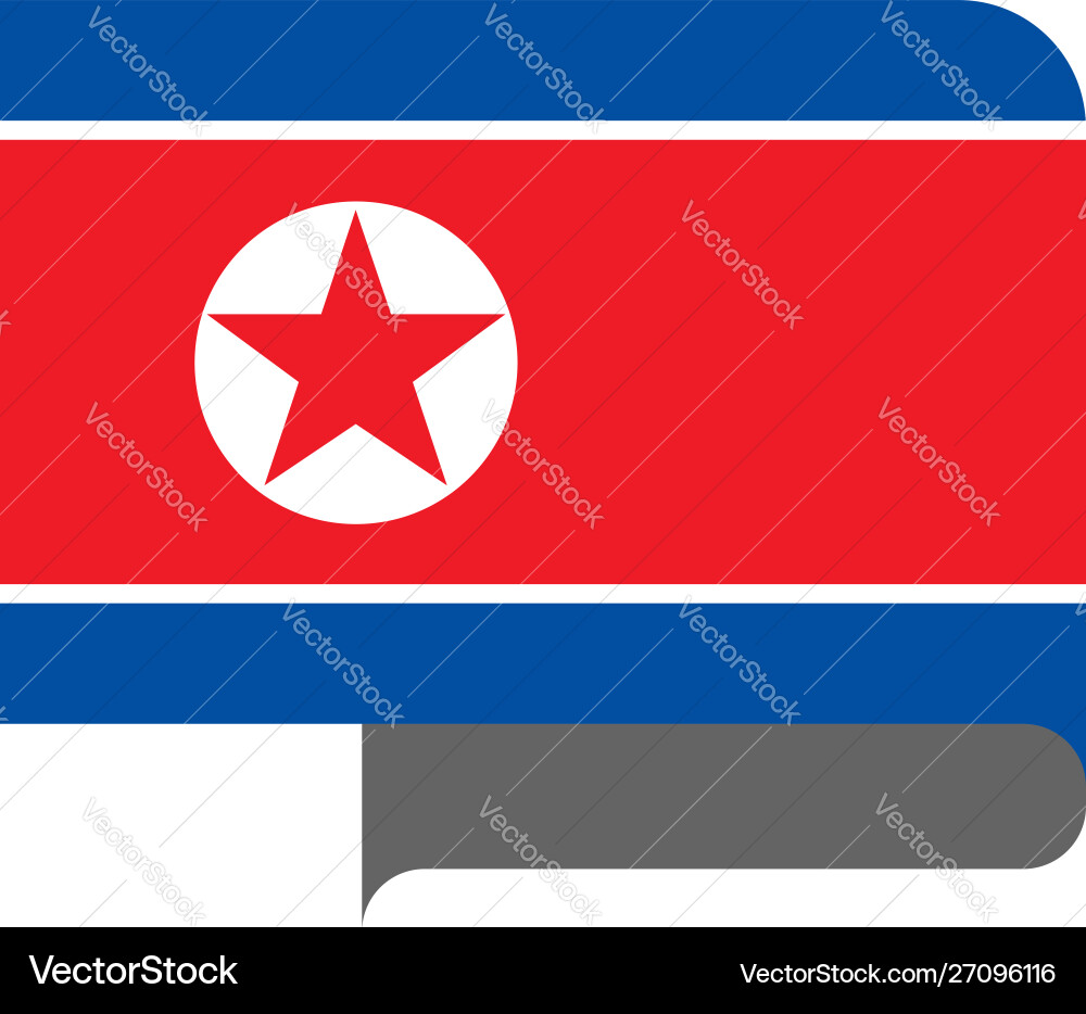 Flag horizontal shape pointer for world map Flag horizontal shape pointer for world map vector image