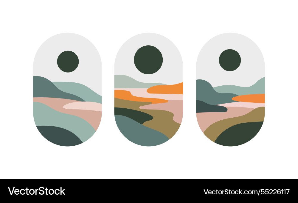 Modern abstraction with soft Modern abstraction with soft Vector Image