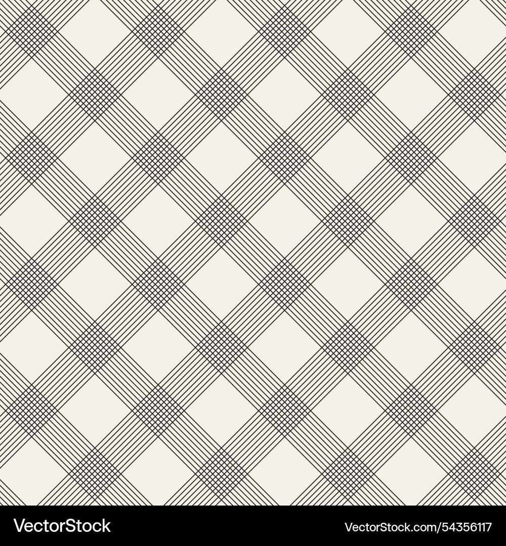 Seamless pattern repeating geometric elements vector image