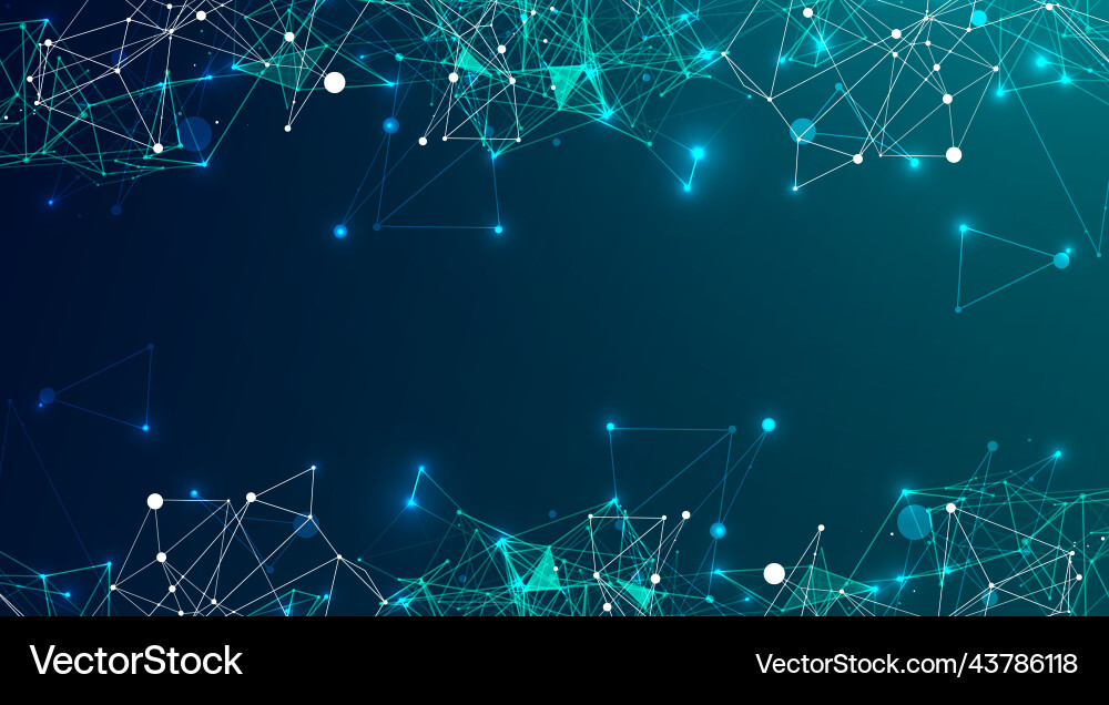 Abstract plexus background glowing particles Abstract plexus background glowing particles vector image