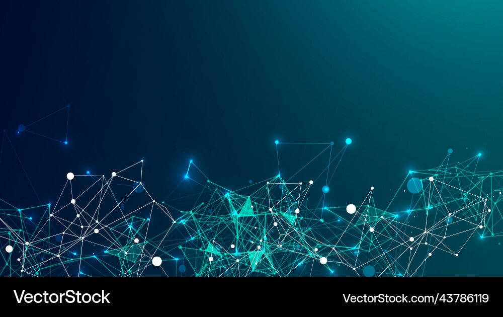 Abstract plexus background glowing particles Abstract plexus background glowing particles vector image