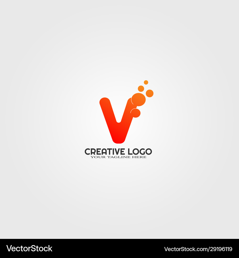 Creative logo template technology Royalty Free Vector Image