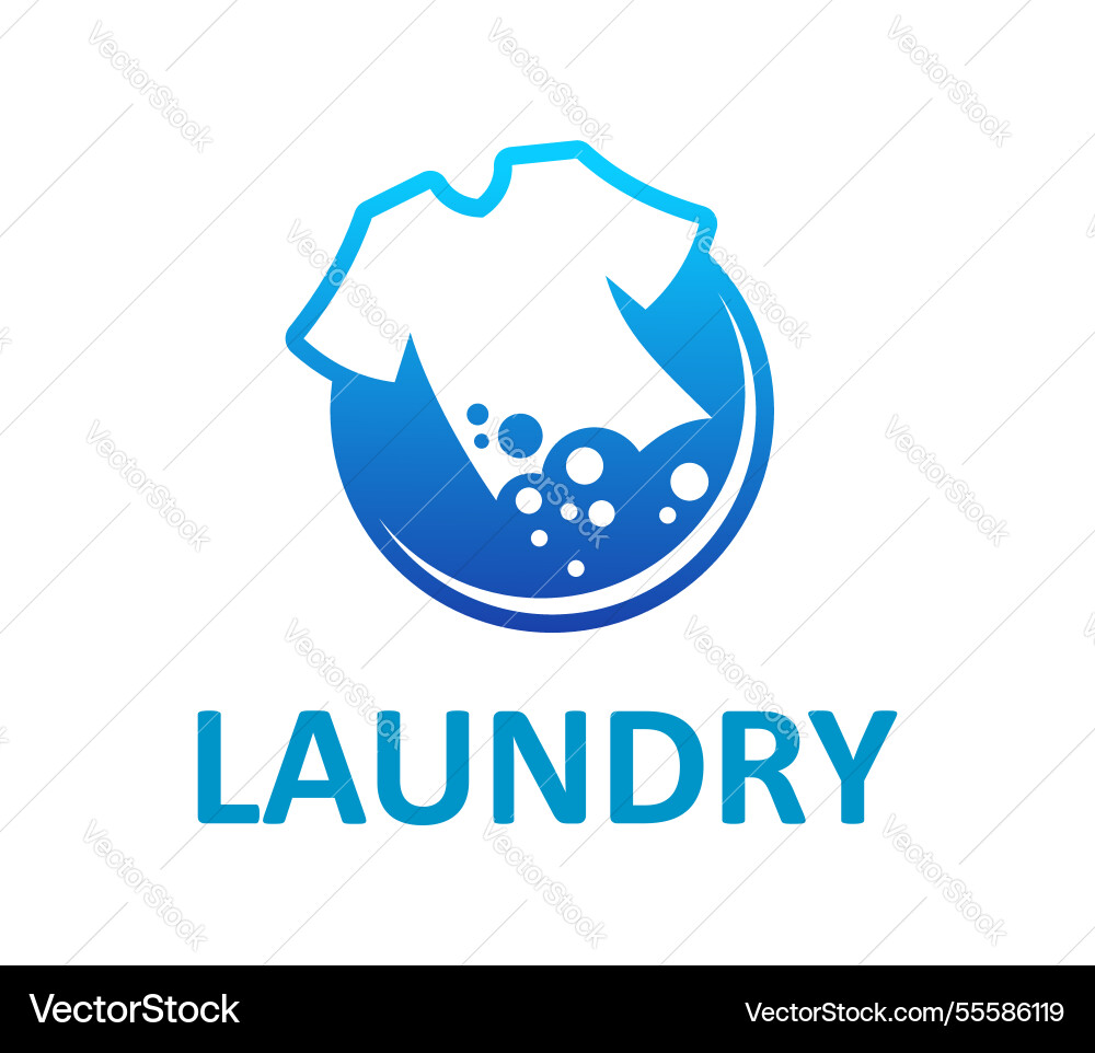 Wäsche-Icon für Wasch- und Wäschereinigung Wäsche-Icon für Wasch- und Wäschereinigung vektorbild