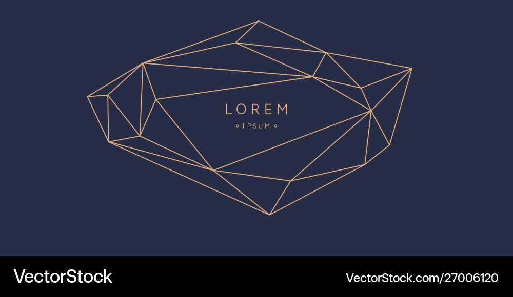 Abstract polygonal objects in background low Abstract polygonal objects in background low vector image