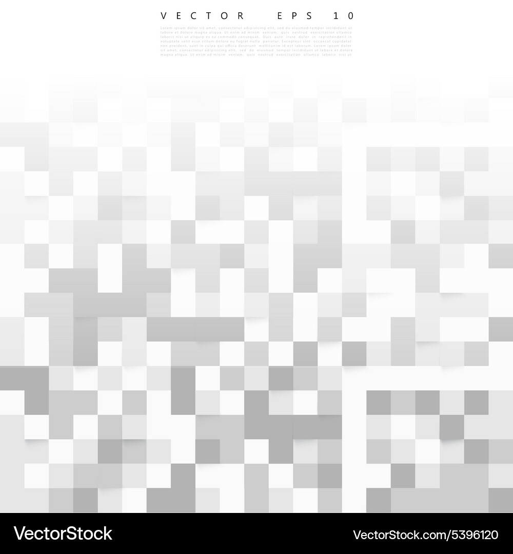 Gray Cube Pattern Vector Image