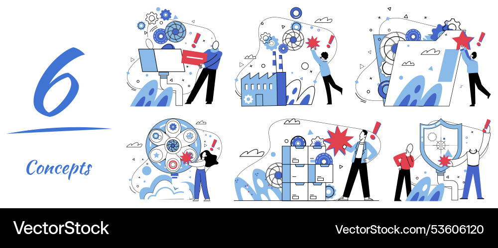 Mental processing progress is bridge constructed Mental processing progress is bridge constructed vector image