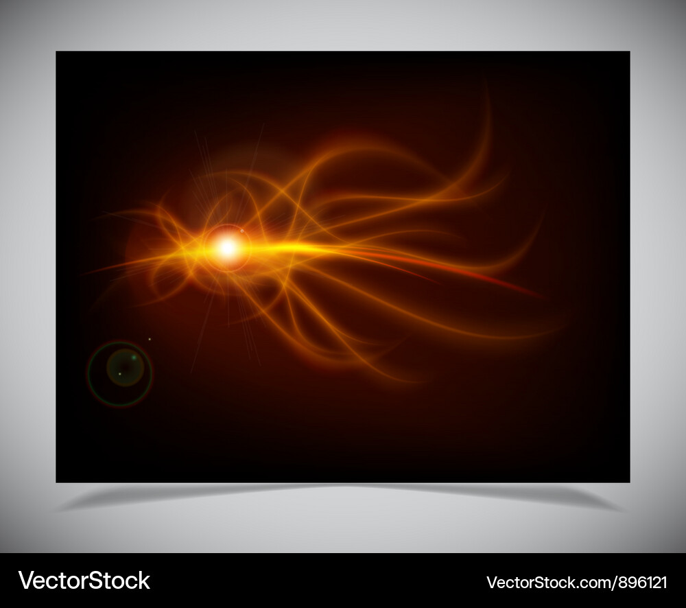 Abstract glowing background Vector Image
