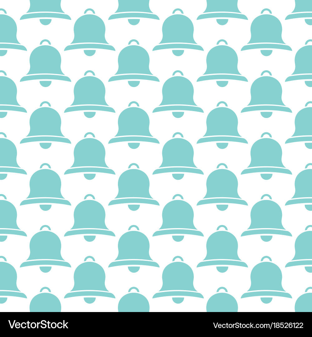 Bell Pattern Background vector image