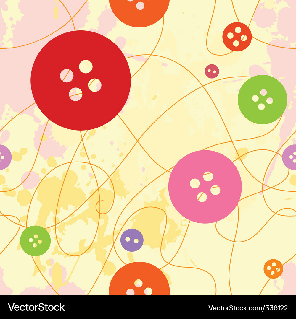 Button seamless Vector Image