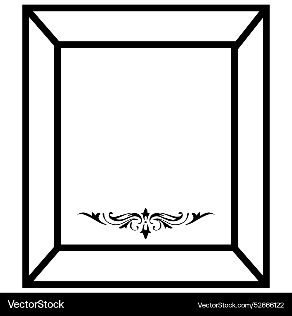 Frame icon for simple background Frame icon for simple background vector image