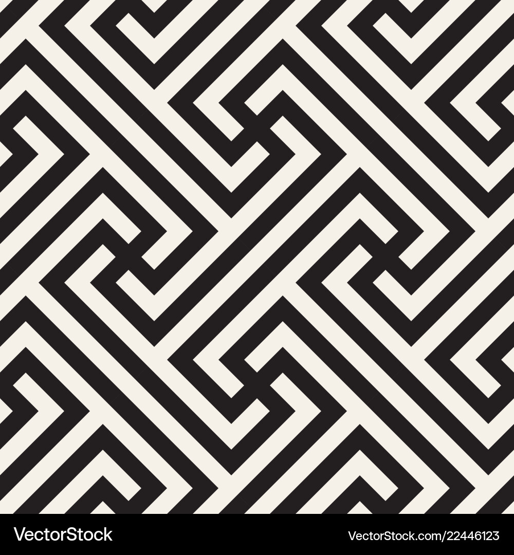 Geometric Lattice Pattern vector image