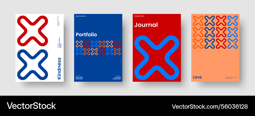 Creative poster design abstract flyer layout Creative poster design abstract flyer layout vector image