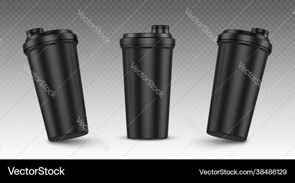 Protein Shaker Tasse für Sporternährungsgewinner Protein Shaker Tasse für Sporternährungsgewinner vektorbild