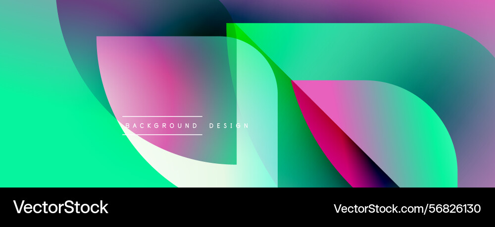 Abstract fluid shapes overlap creating vibrant Abstract fluid shapes overlap creating vibrant vector image