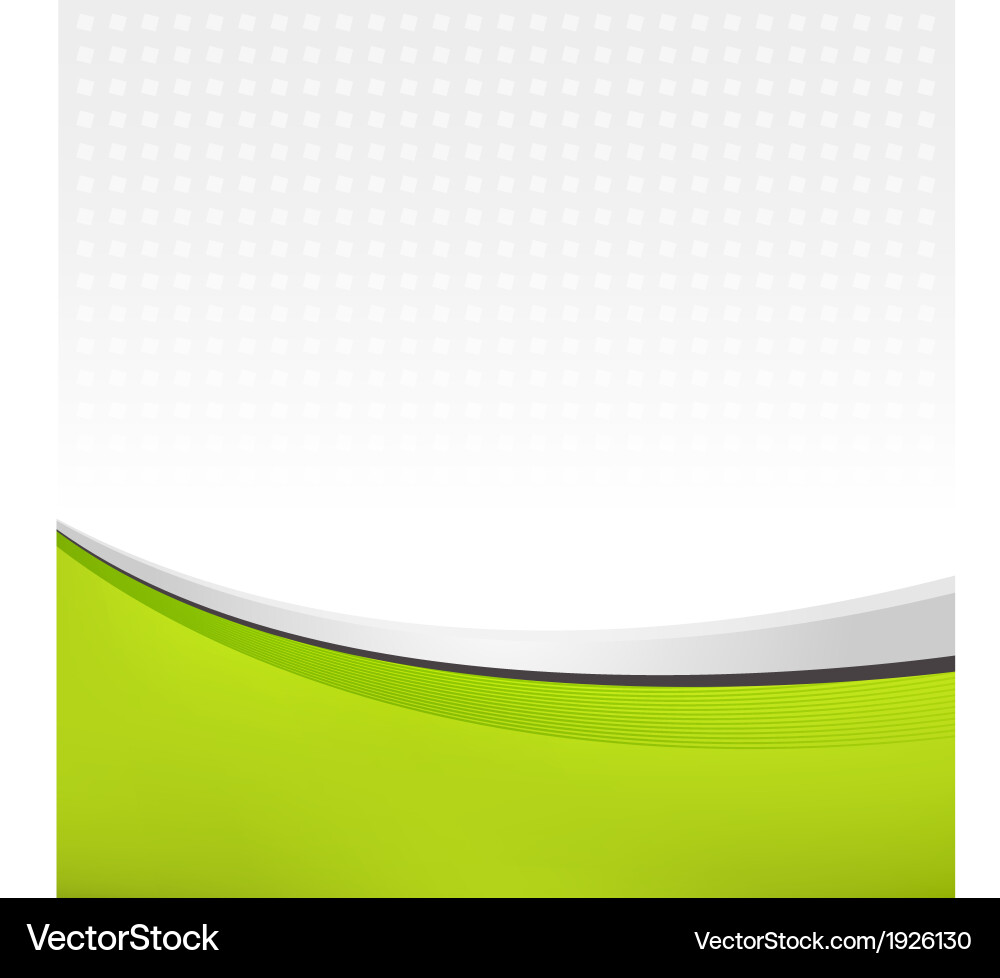 Modern Green Abstract Background vector image