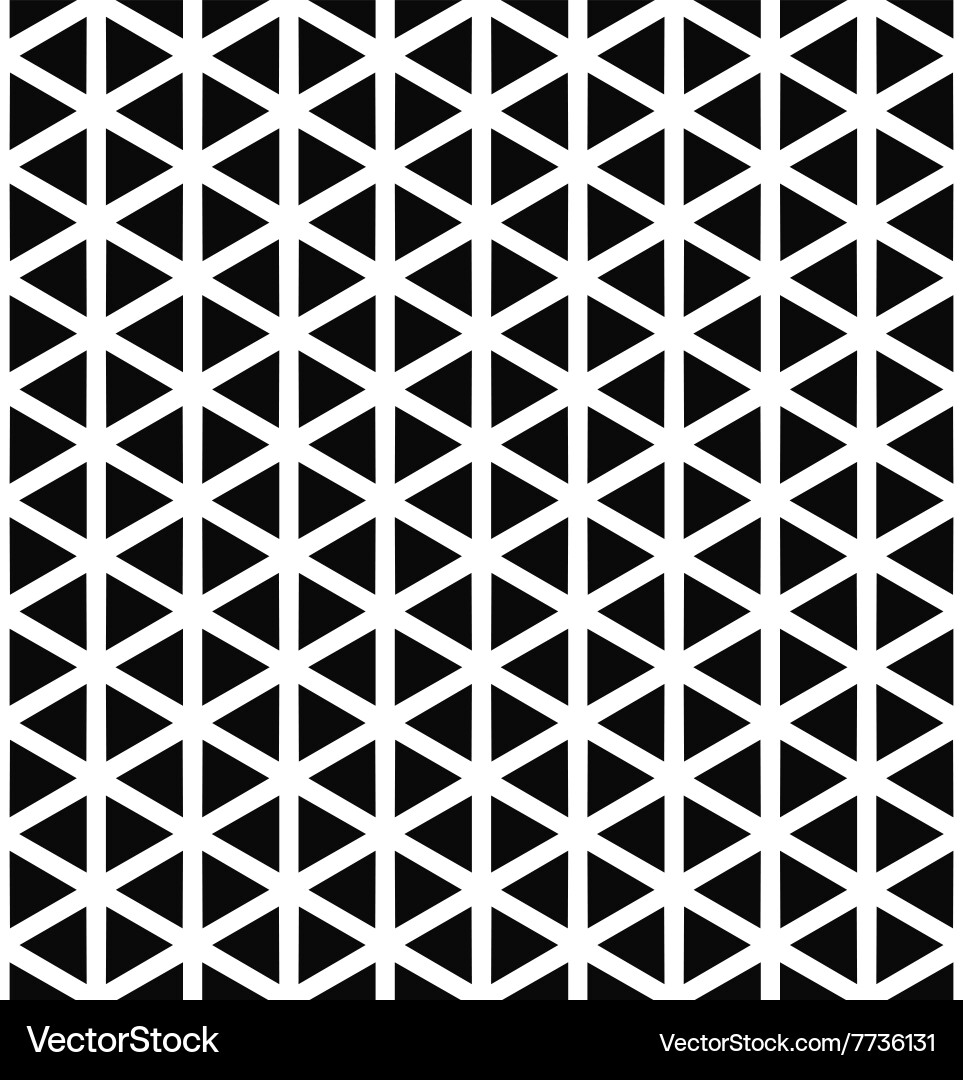 Geometric Hexagonal Pattern vector image