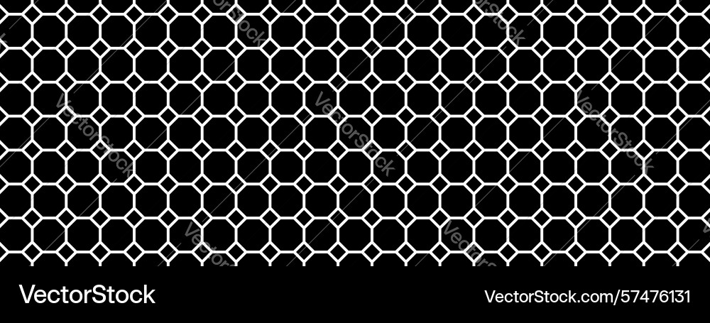 Tile floor or wall pattern with repeated hexagon Tile floor or wall pattern with repeated hexagon vector image