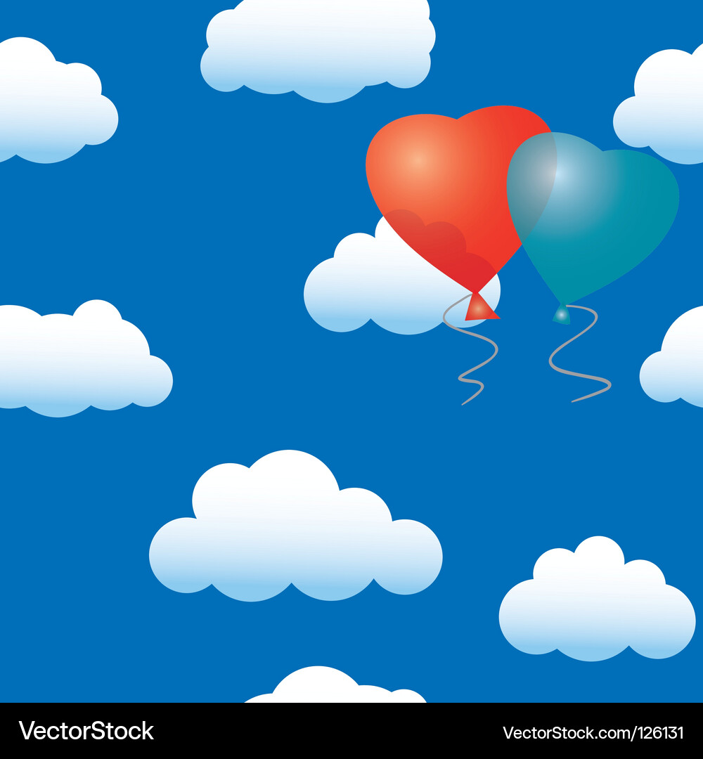 Valentines day abstract seamless background Vector Image