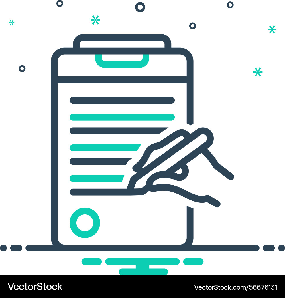Write vector image
