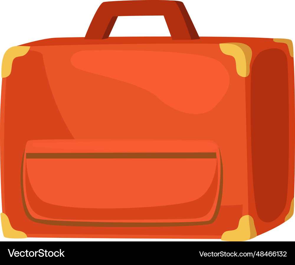 Reisetasche Icon Cartoon retro lugager Symbol Reisetasche Icon Cartoon retro lugager Symbol vektorbild