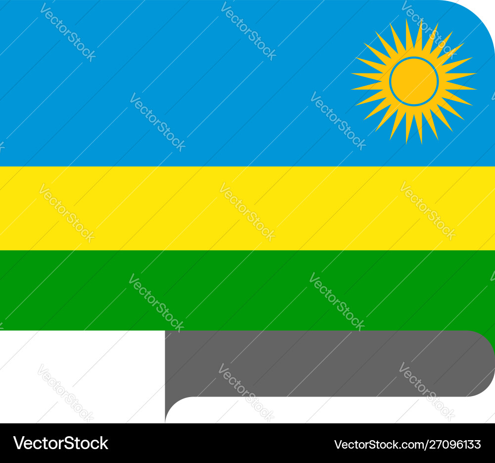 Flag horizontal shape pointer for world map Flag horizontal shape pointer for world map vector image