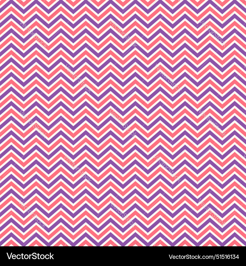 Colorful chevron zig zag lines pattern background vector image
