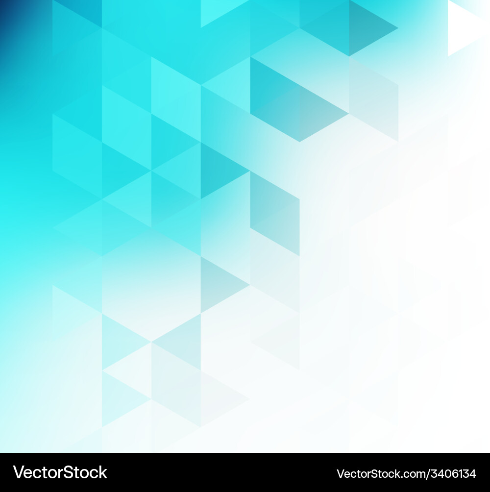 Geometric Color Triangle Background vector image