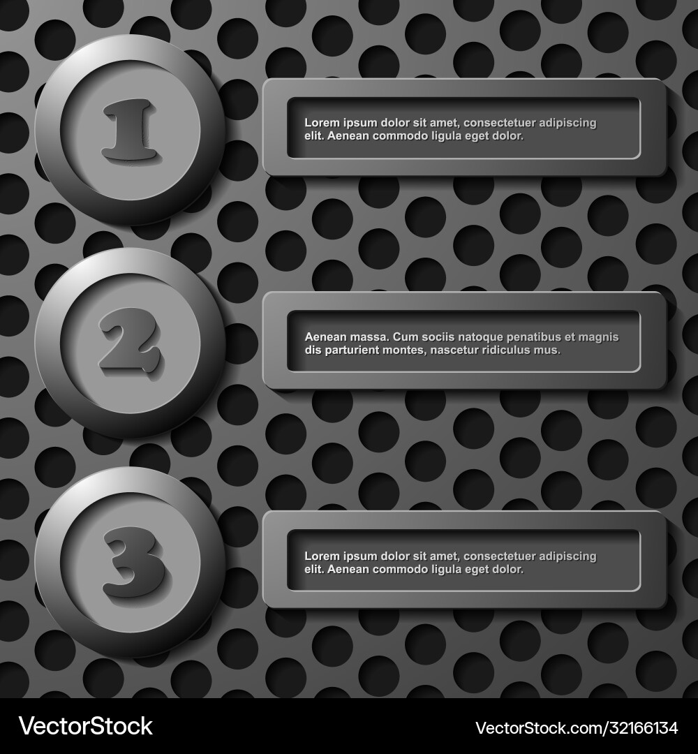 Presentation slide template editable at your vector image