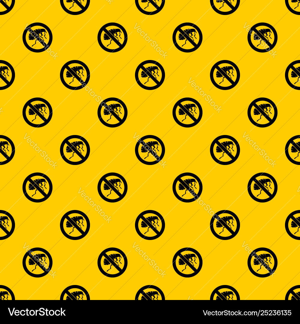 Etching insect pattern Etching insect pattern vector image