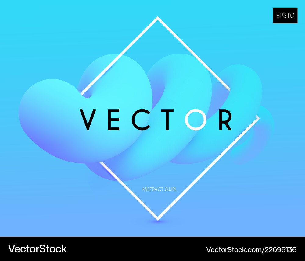 3d gradient design colorful abstract composition 3d gradient design colorful abstract composition vector image