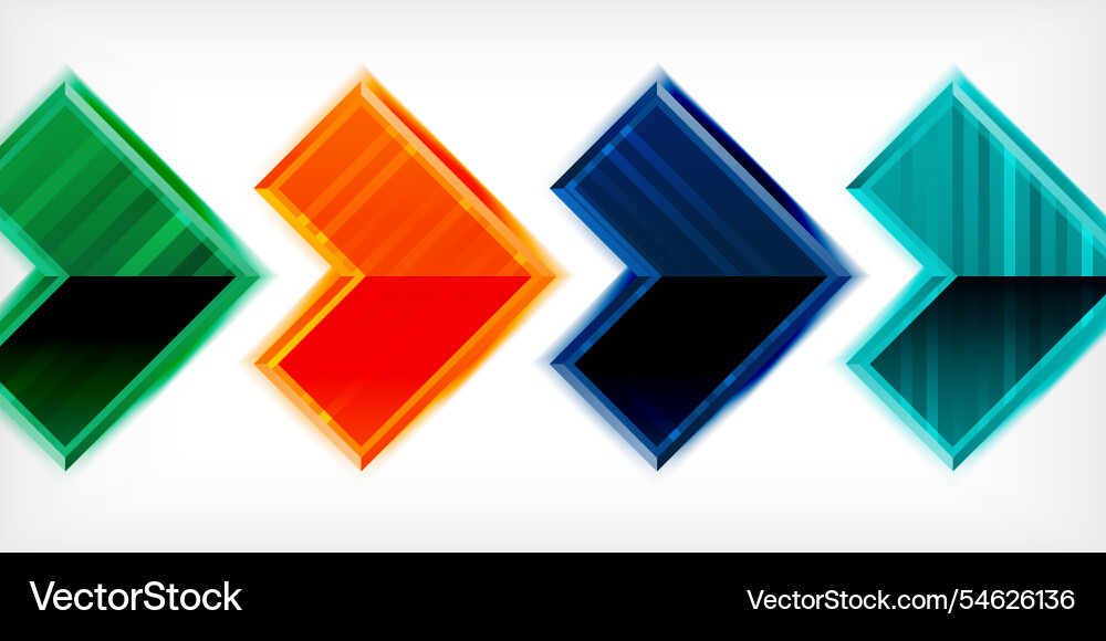 Arrow geometric abstract background Arrow geometric abstract background Vector Image