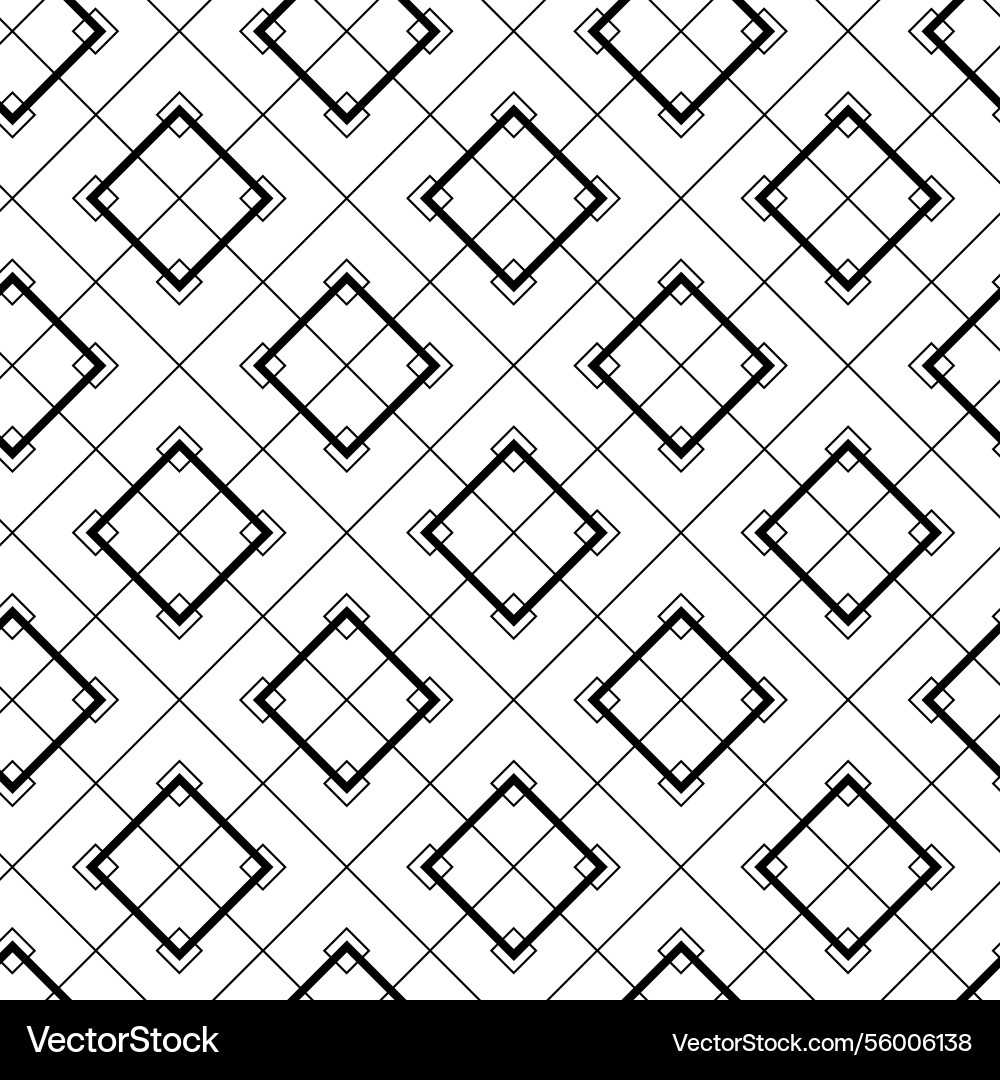 Abstract geometric pattern with squares crosses Abstract geometric pattern with squares crosses vector image