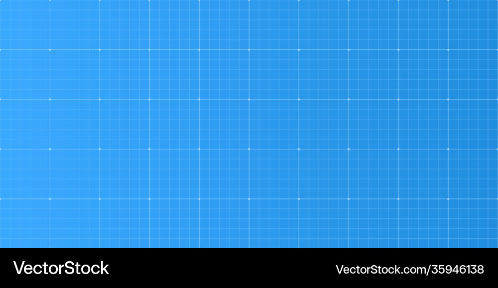 Blueprint Grid Background vector image
