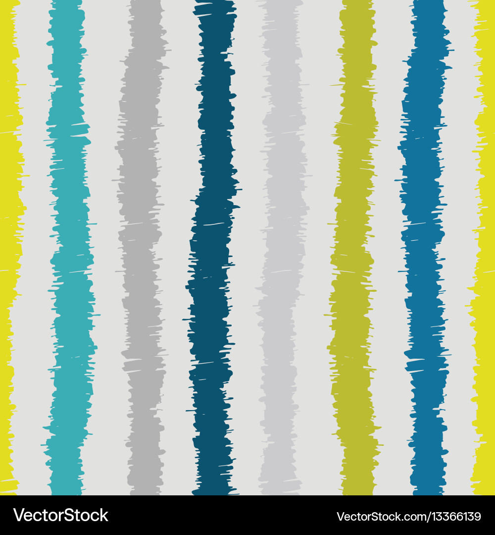 Sketchy Stripes Pattern vector image