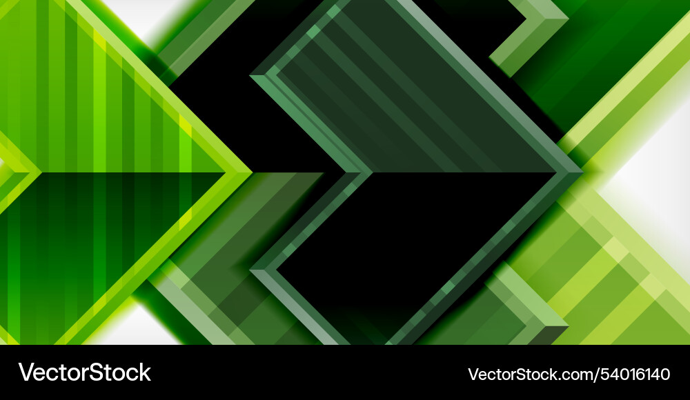 Arrow symbols created with 3d effects and line Arrow symbols created with 3d effects and line vector image
