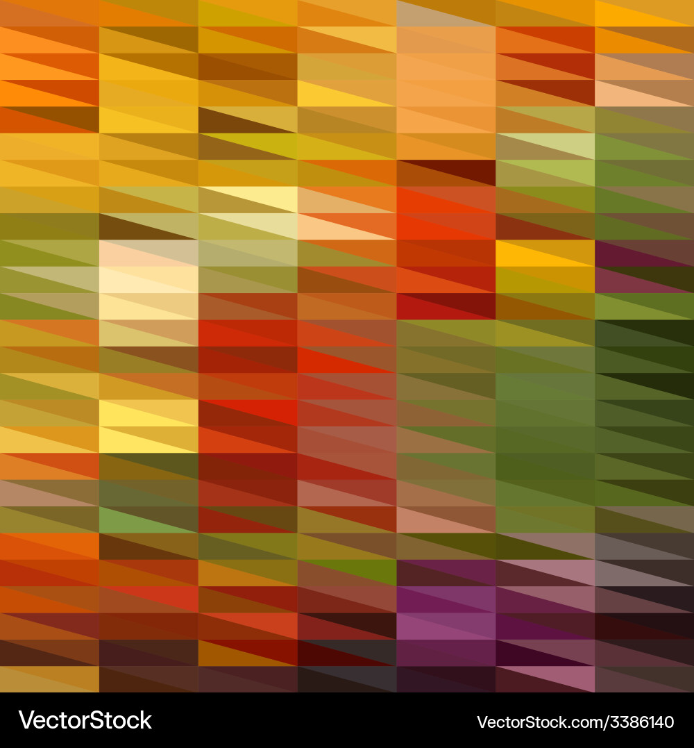 Colorful Geometric Triangle Pattern Vector Image