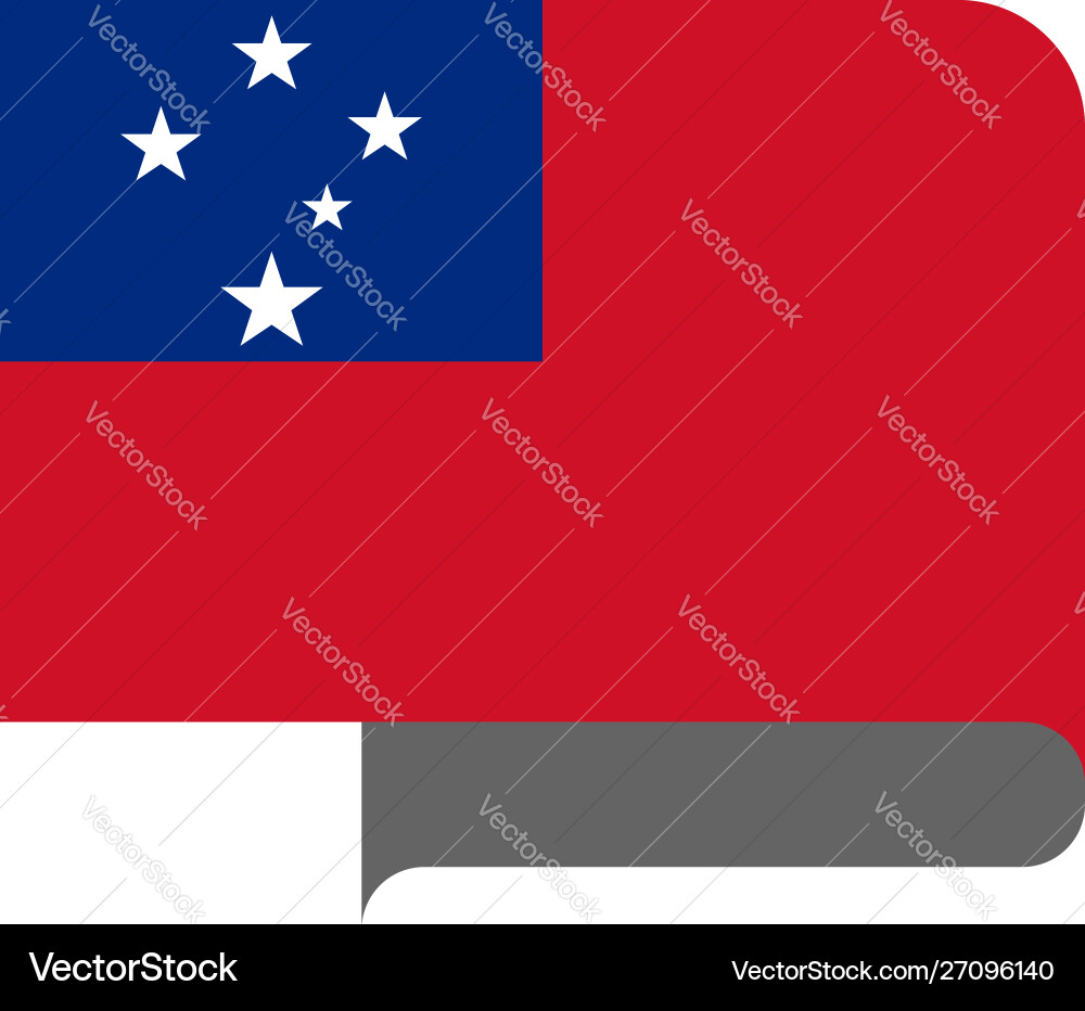 Flag horizontal shape pointer for world map Flag horizontal shape pointer for world map vector image