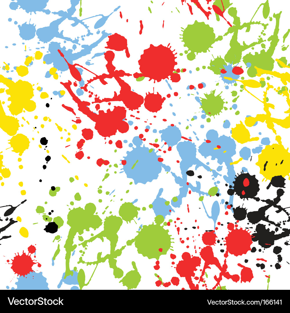 Colorful Blot Pattern Vector Image