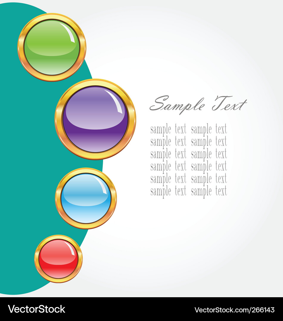 Graphic user interface Vector Image