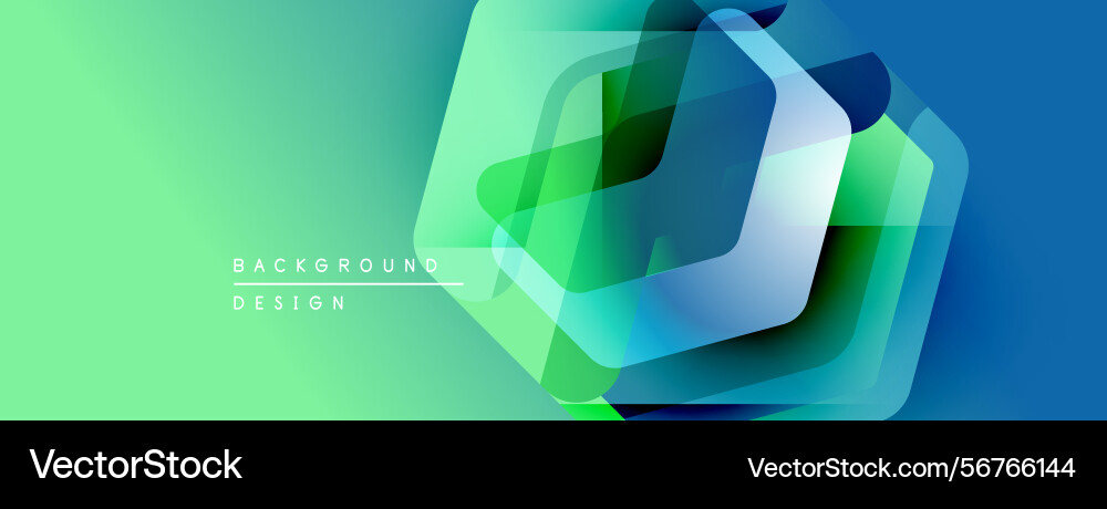 Abstract geometric shapes overlap creating Abstract geometric shapes overlap creating vector image